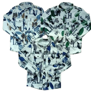 Boys Printed Casual Shirts (Wholesale)