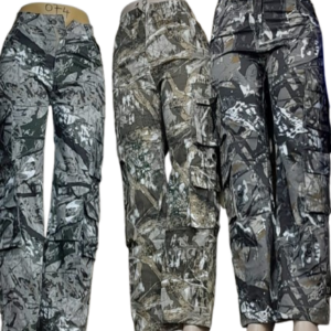 Women's Camo Cargo Pants (Wholesale)
